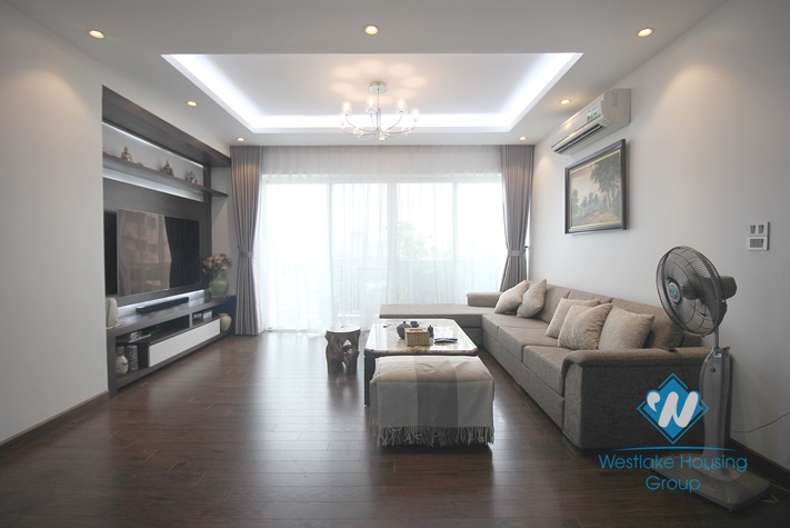 Three bedrooms apartment for rent in E building Ciputra, Ha Noi